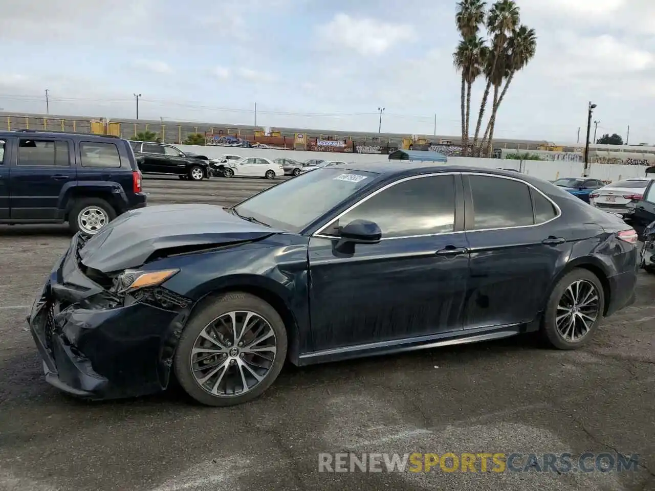 1 Photograph of a damaged car 4T1B11HK2KU756079 TOYOTA CAMRY 2019