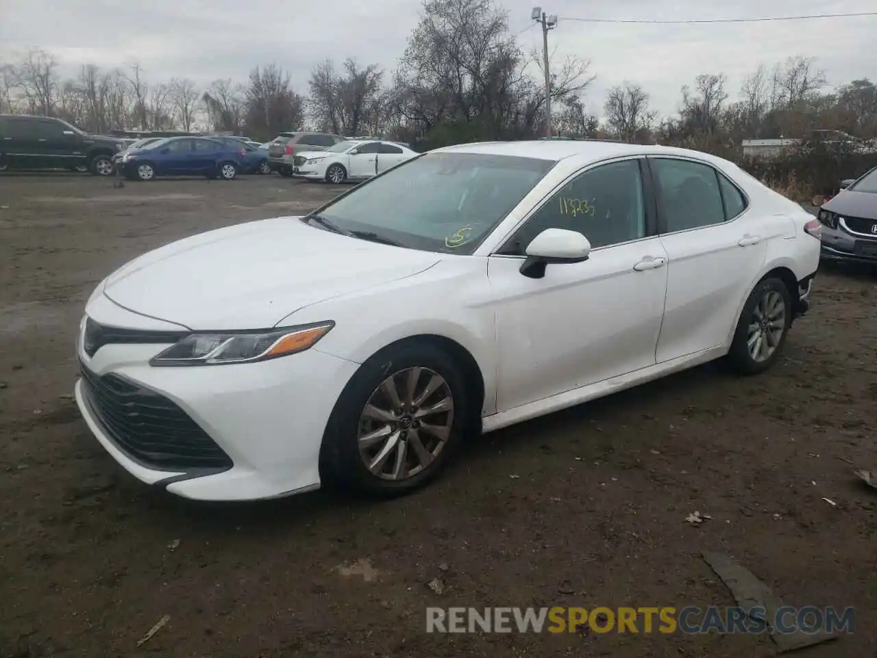 1 Photograph of a damaged car 4T1B11HK2KU758804 TOYOTA CAMRY 2019