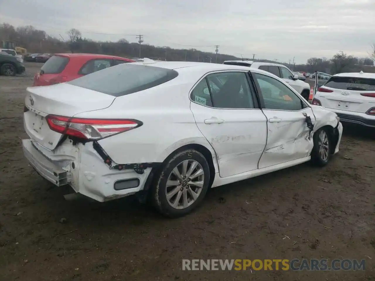 3 Photograph of a damaged car 4T1B11HK2KU758804 TOYOTA CAMRY 2019