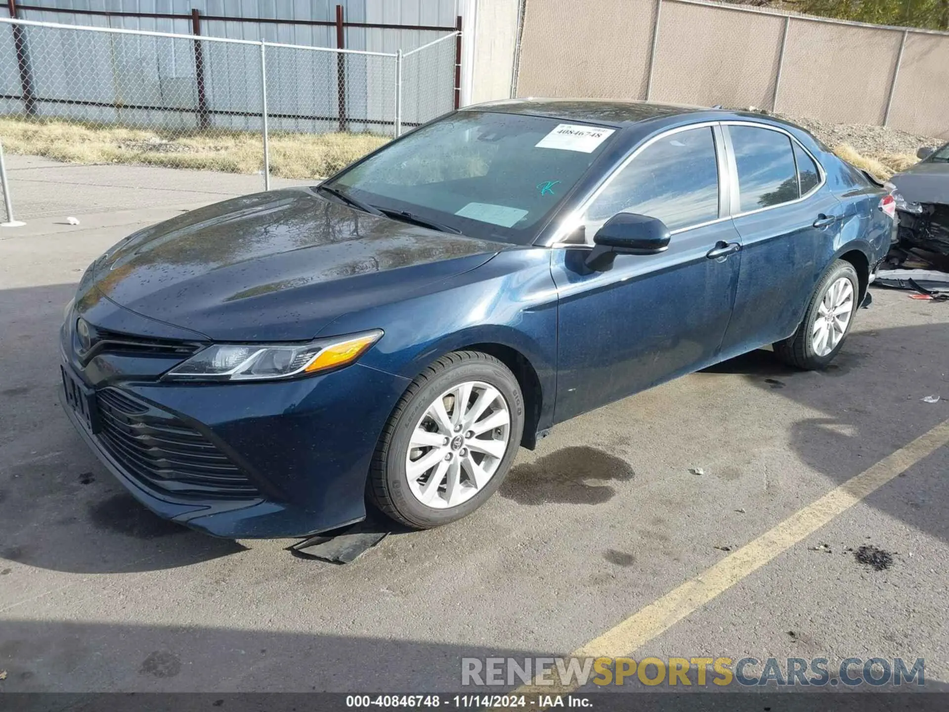 2 Photograph of a damaged car 4T1B11HK2KU760181 TOYOTA CAMRY 2019
