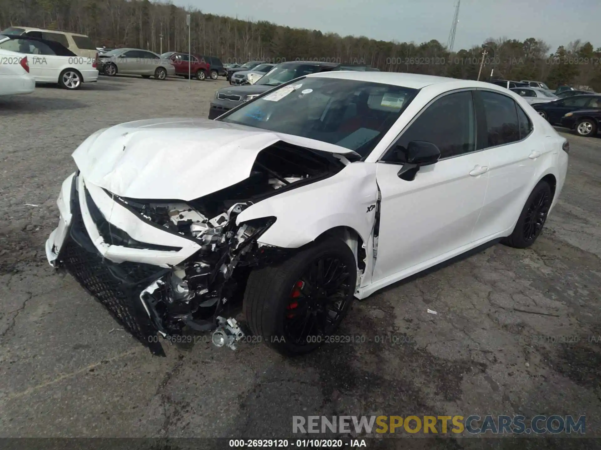 2 Photograph of a damaged car 4T1B11HK2KU765087 TOYOTA CAMRY 2019