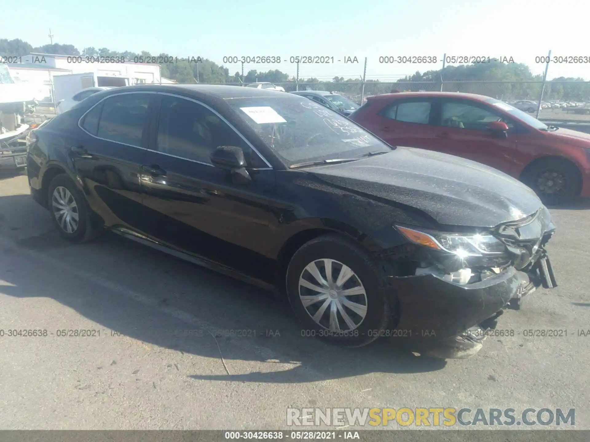 1 Photograph of a damaged car 4T1B11HK2KU766806 TOYOTA CAMRY 2019