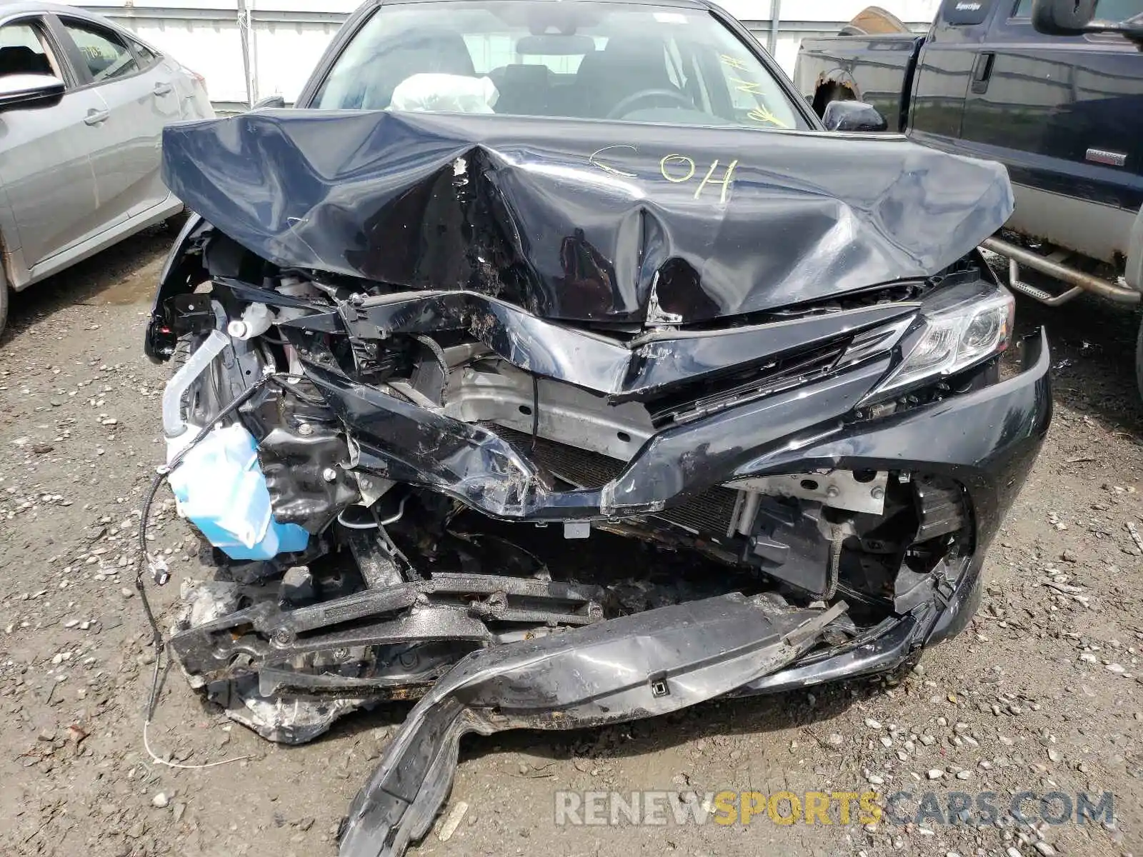 9 Photograph of a damaged car 4T1B11HK2KU767518 TOYOTA CAMRY 2019