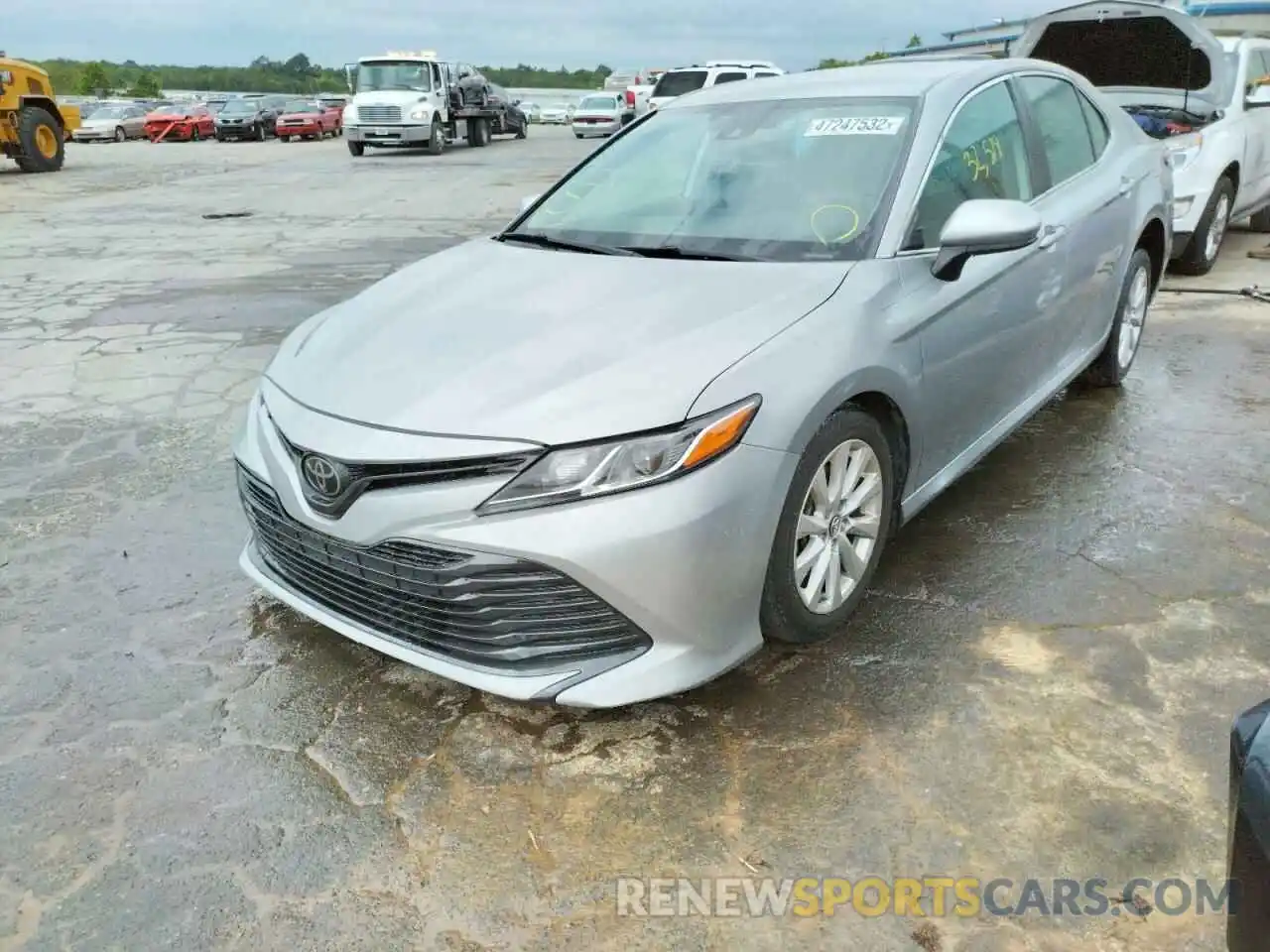 2 Photograph of a damaged car 4T1B11HK2KU771696 TOYOTA CAMRY 2019