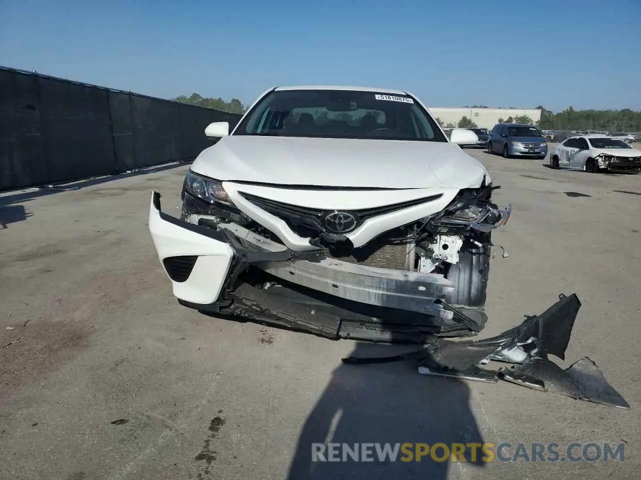 5 Photograph of a damaged car 4T1B11HK2KU772203 TOYOTA CAMRY 2019