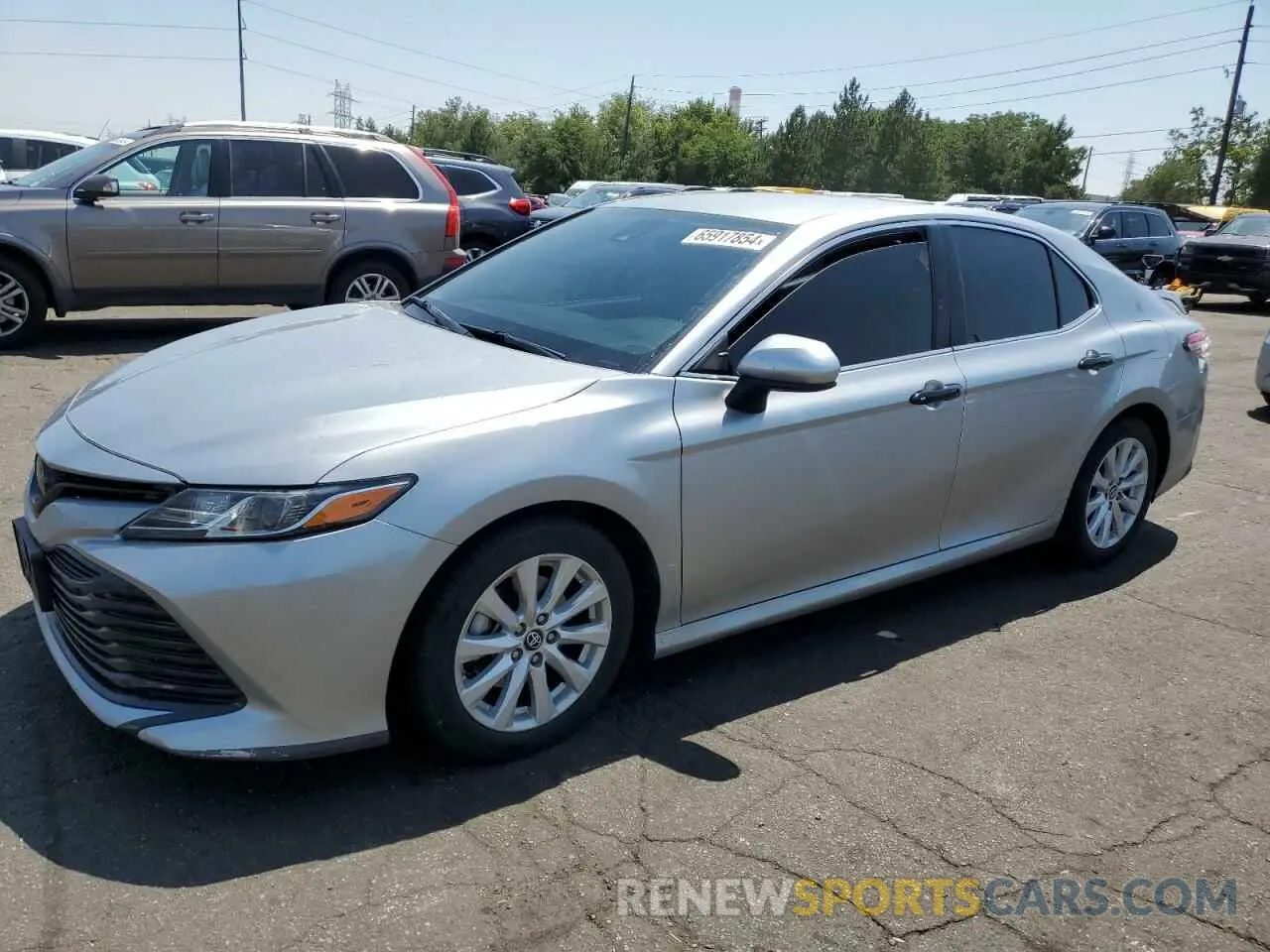 1 Photograph of a damaged car 4T1B11HK2KU772461 TOYOTA CAMRY 2019