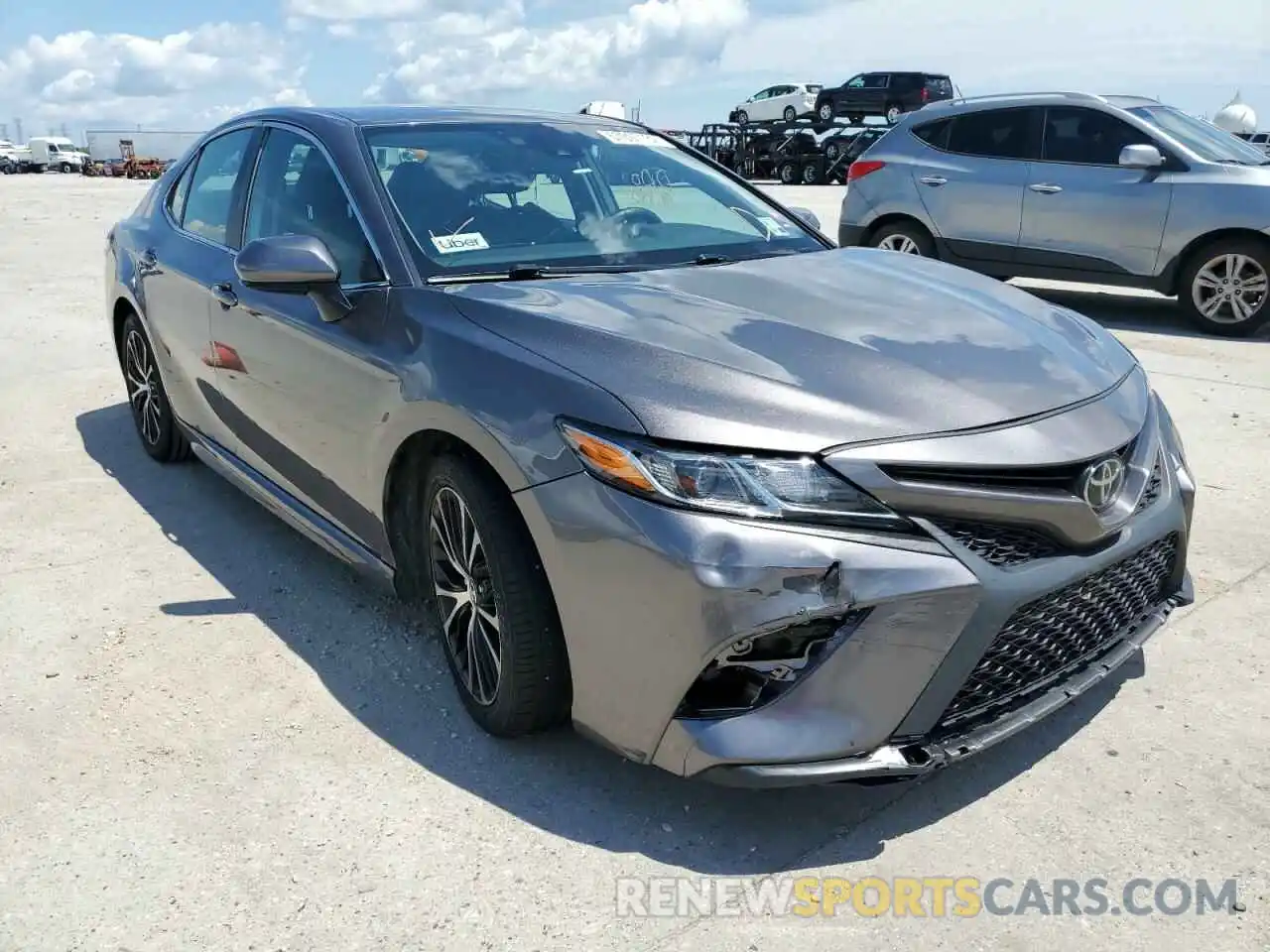 1 Photograph of a damaged car 4T1B11HK2KU780592 TOYOTA CAMRY 2019