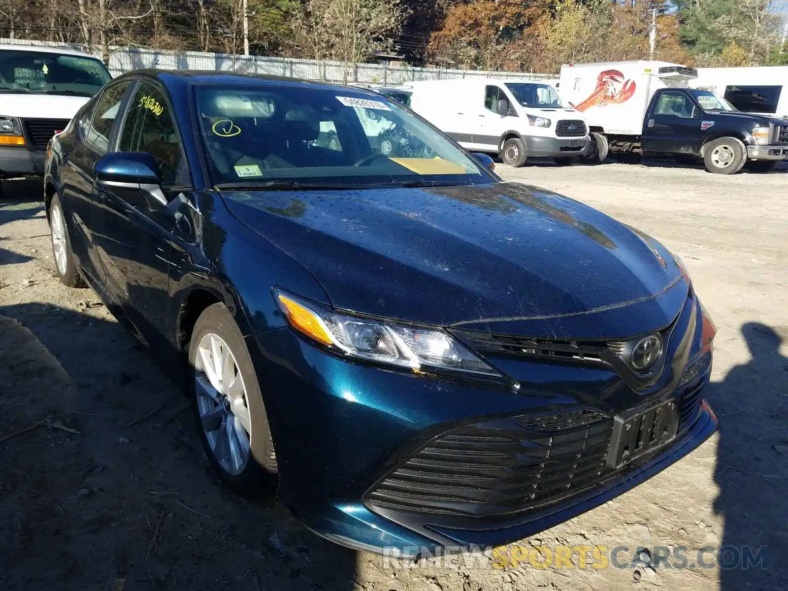 1 Photograph of a damaged car 4T1B11HK2KU781399 TOYOTA CAMRY 2019