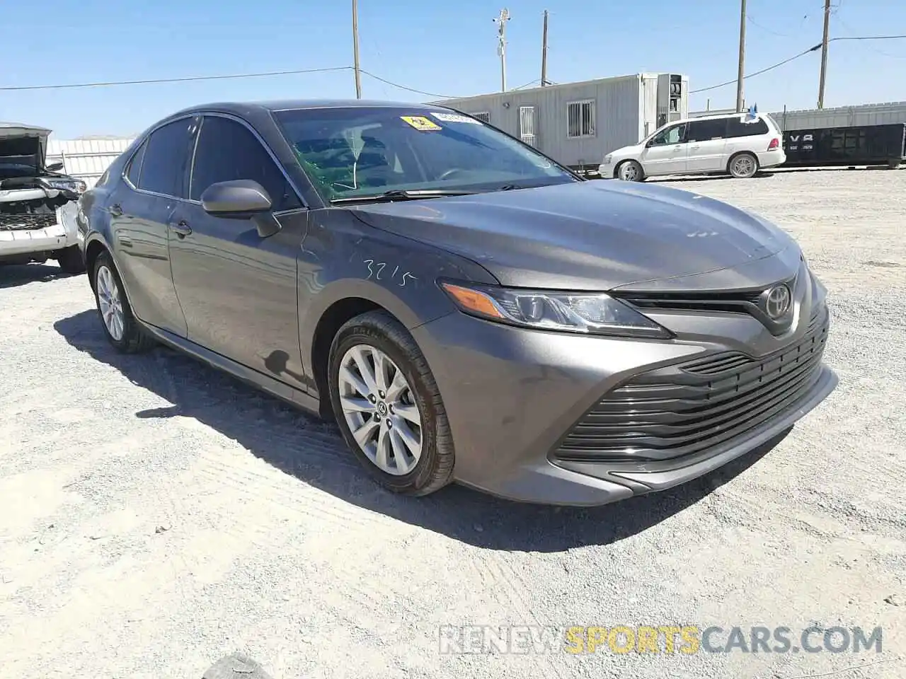 1 Photograph of a damaged car 4T1B11HK2KU782729 TOYOTA CAMRY 2019