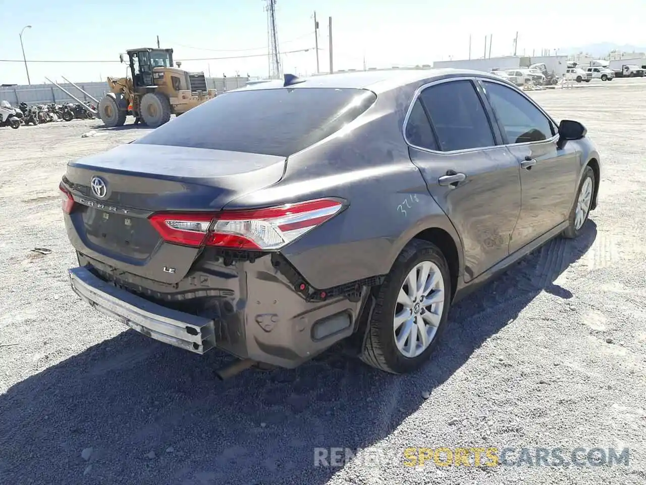 4 Photograph of a damaged car 4T1B11HK2KU782729 TOYOTA CAMRY 2019