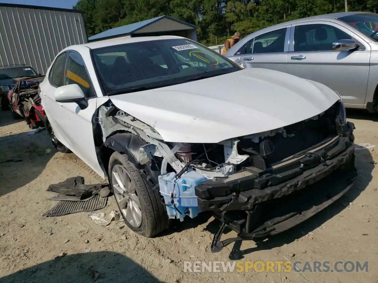 1 Photograph of a damaged car 4T1B11HK2KU785016 TOYOTA CAMRY 2019