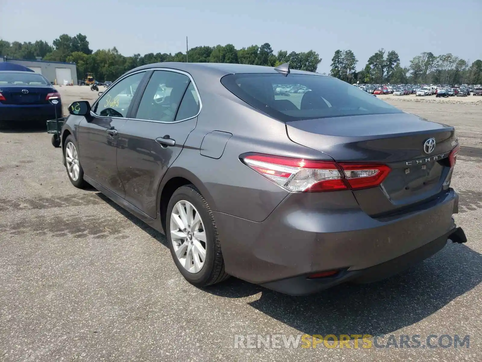 3 Photograph of a damaged car 4T1B11HK2KU787025 TOYOTA CAMRY 2019