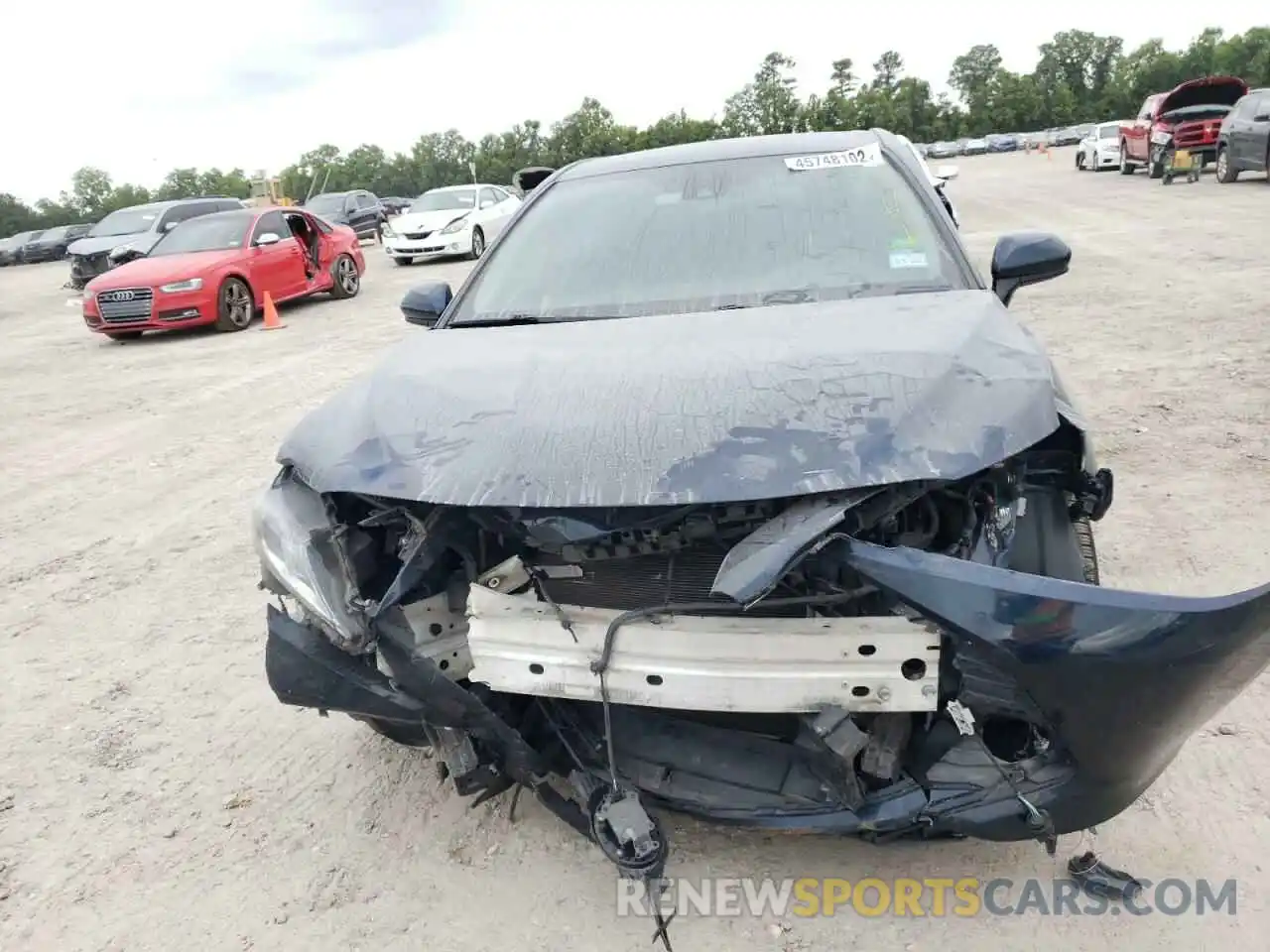 9 Photograph of a damaged car 4T1B11HK2KU789843 TOYOTA CAMRY 2019