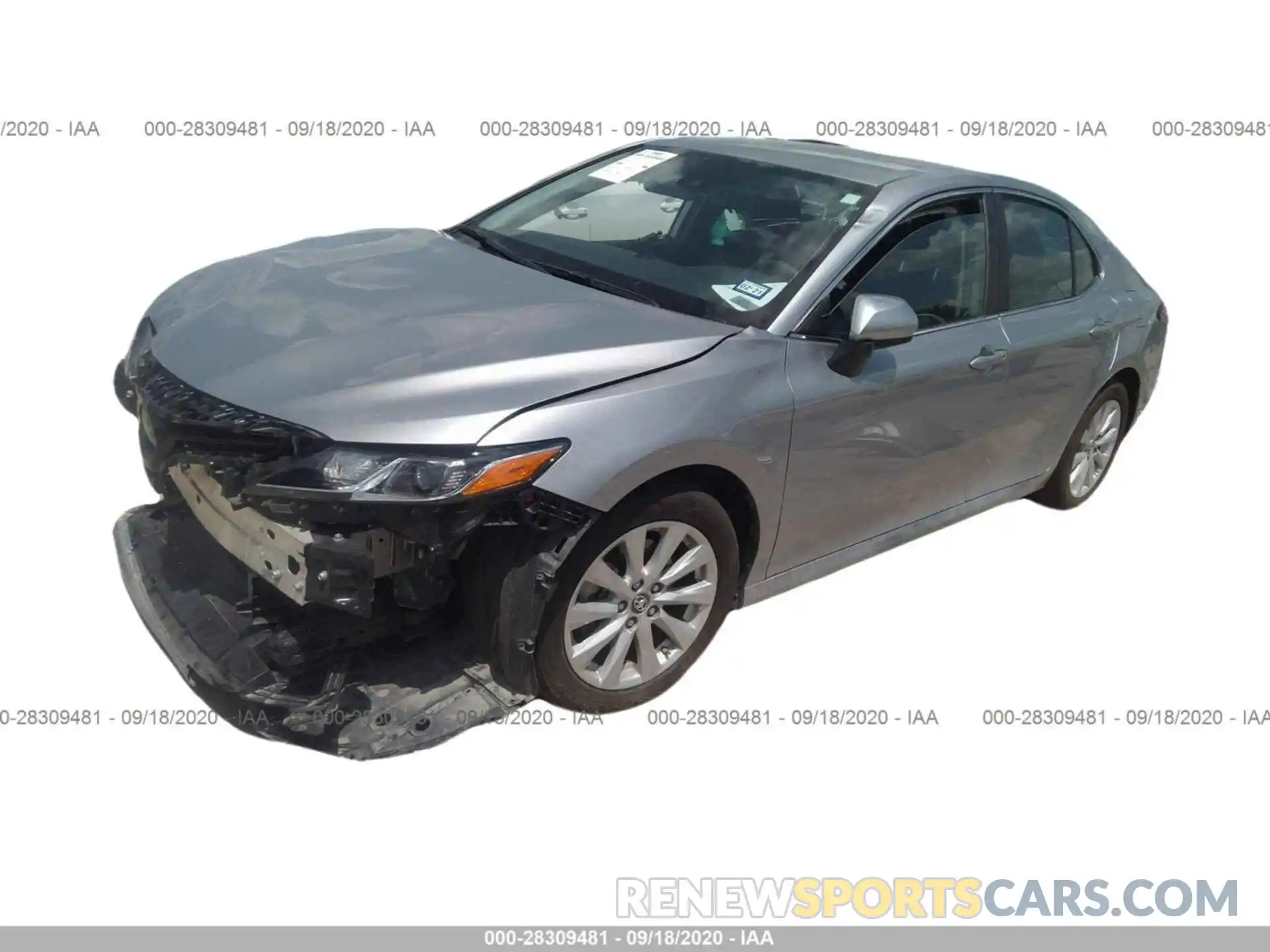 2 Photograph of a damaged car 4T1B11HK2KU790149 TOYOTA CAMRY 2019