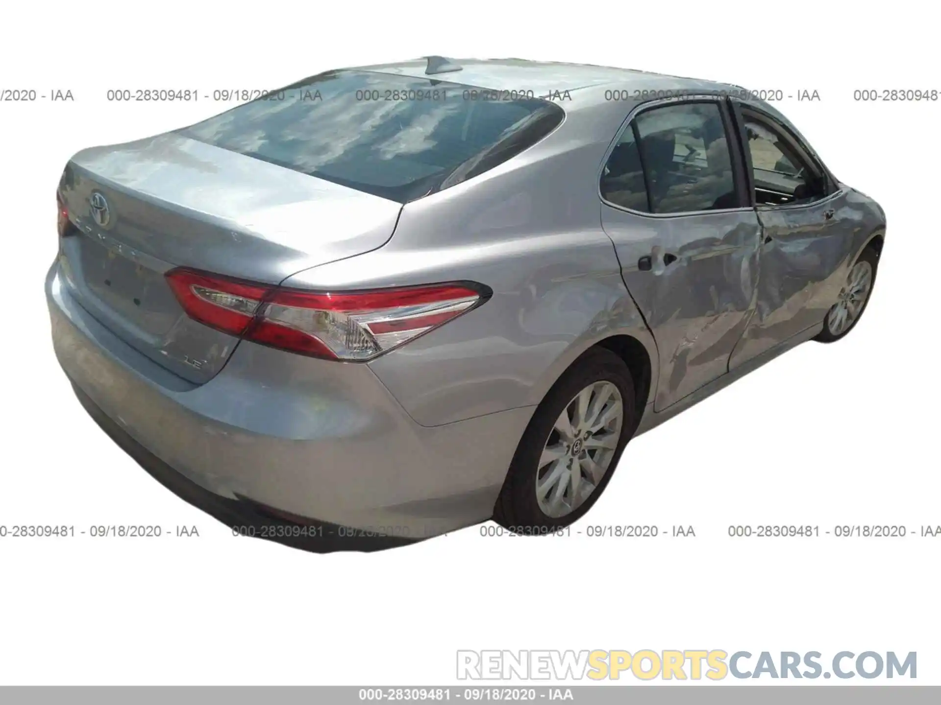 4 Photograph of a damaged car 4T1B11HK2KU790149 TOYOTA CAMRY 2019