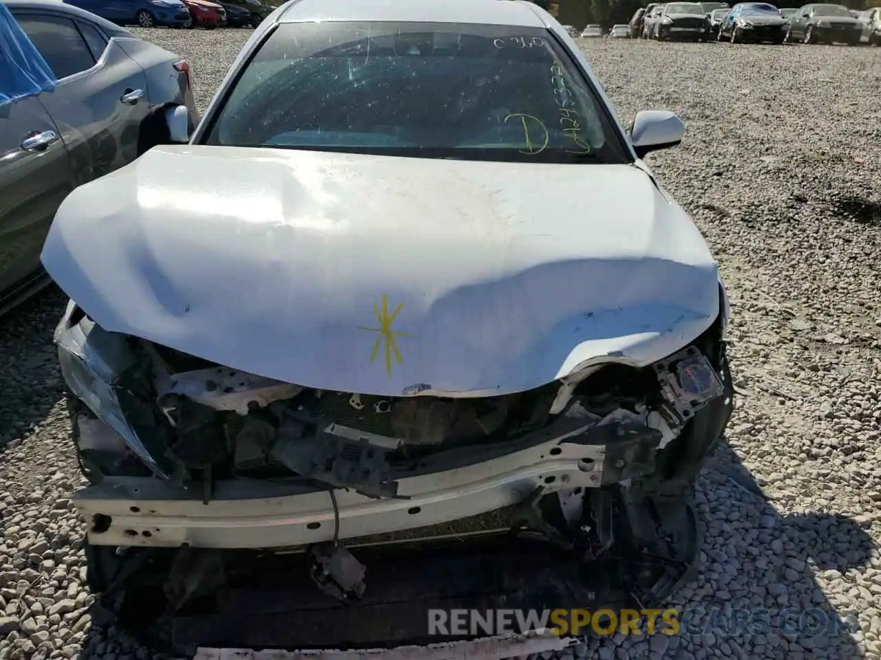 7 Photograph of a damaged car 4T1B11HK2KU791561 TOYOTA CAMRY 2019