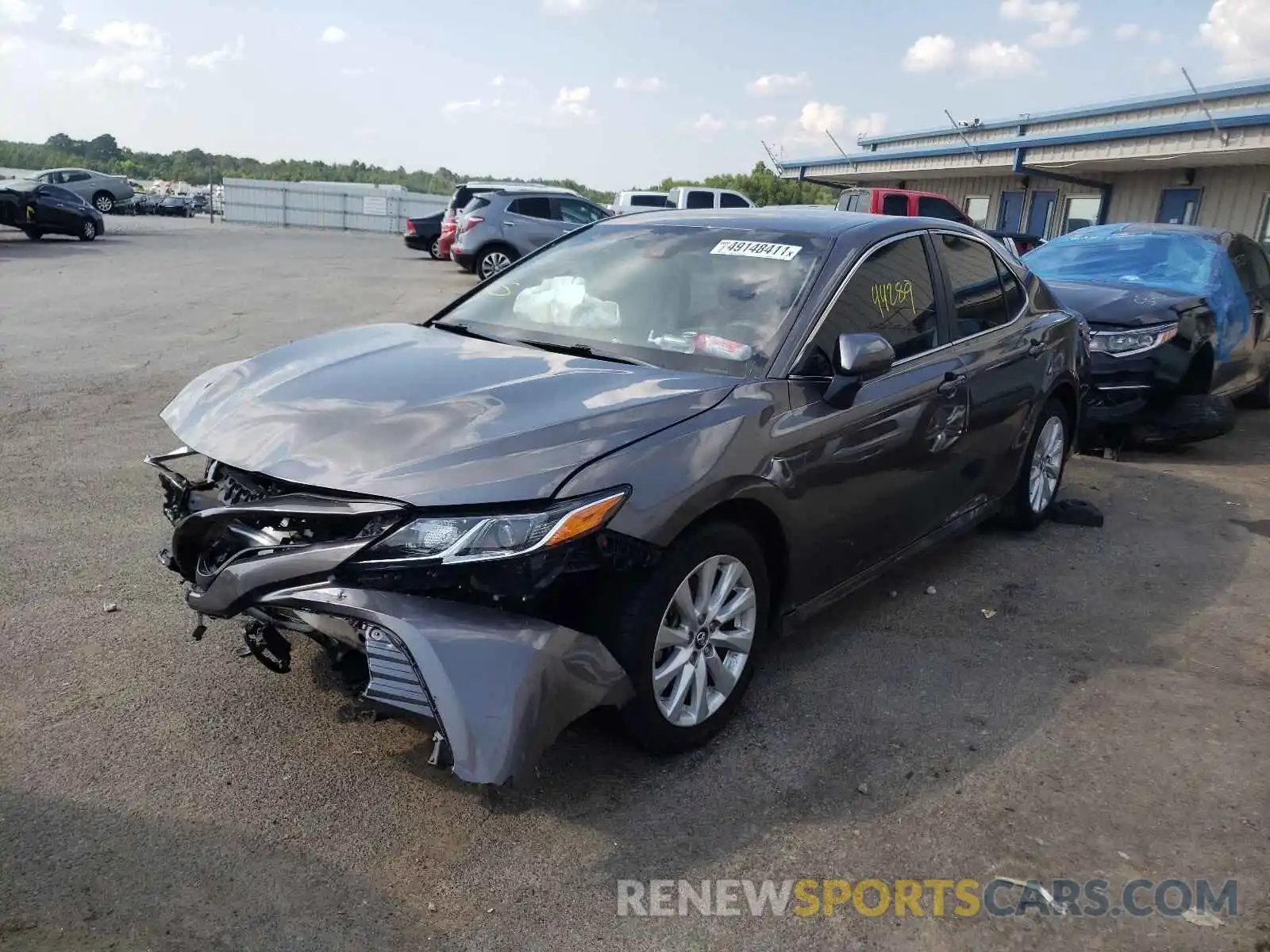 2 Photograph of a damaged car 4T1B11HK2KU791995 TOYOTA CAMRY 2019