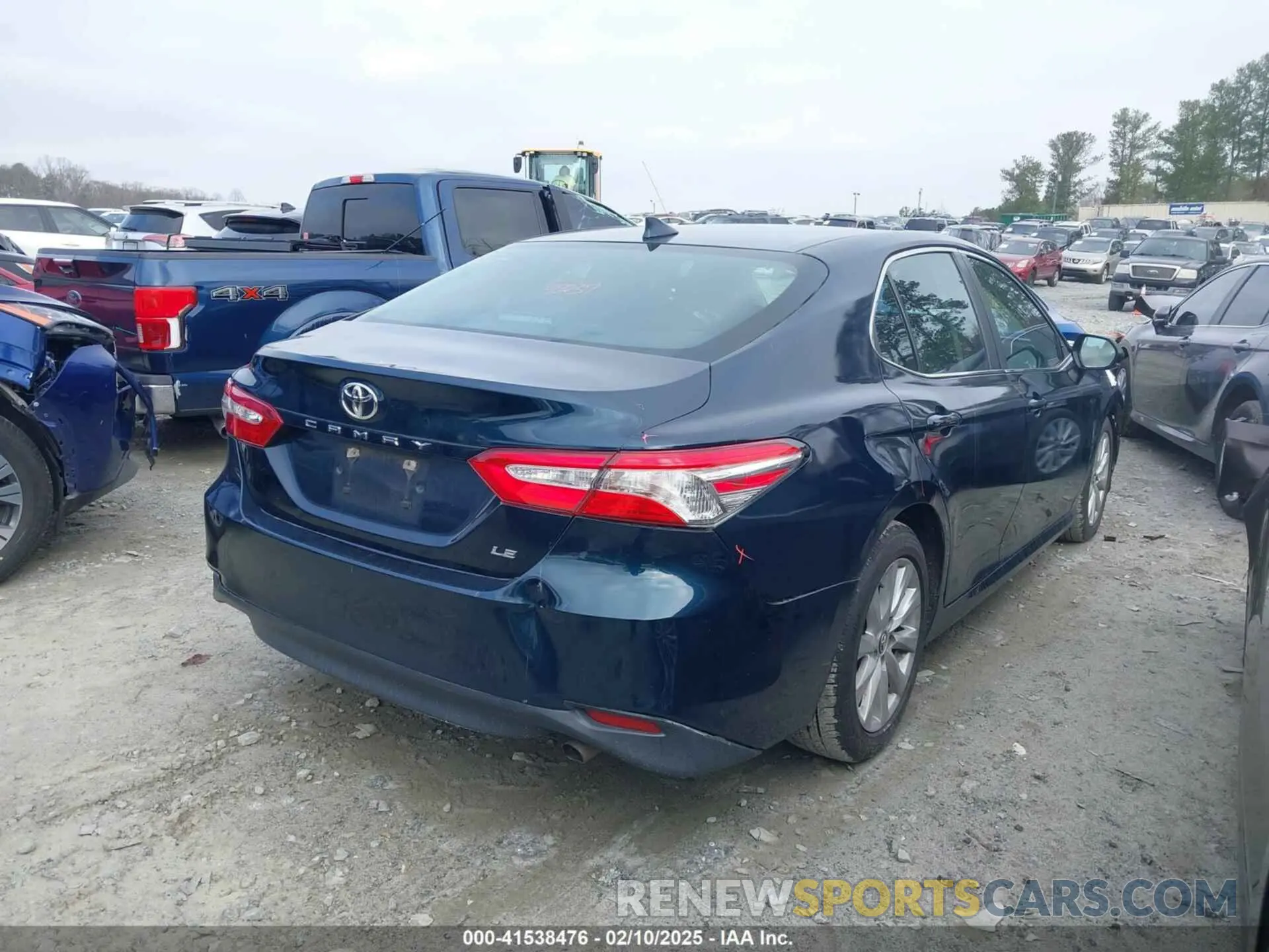 4 Photograph of a damaged car 4T1B11HK2KU793908 TOYOTA CAMRY 2019