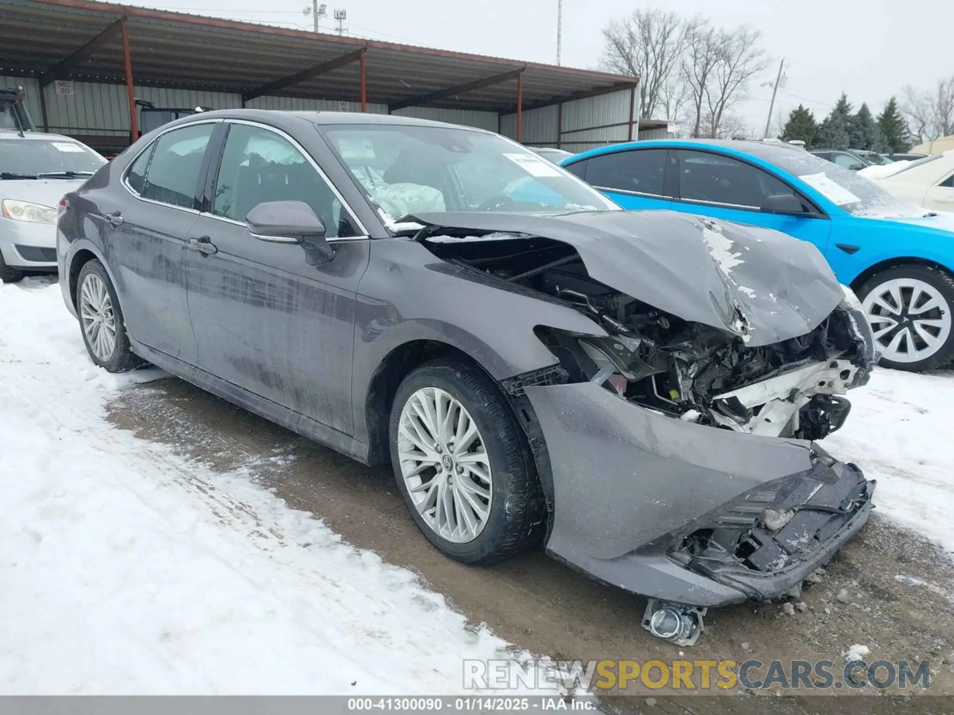 1 Photograph of a damaged car 4T1B11HK2KU794797 TOYOTA CAMRY 2019