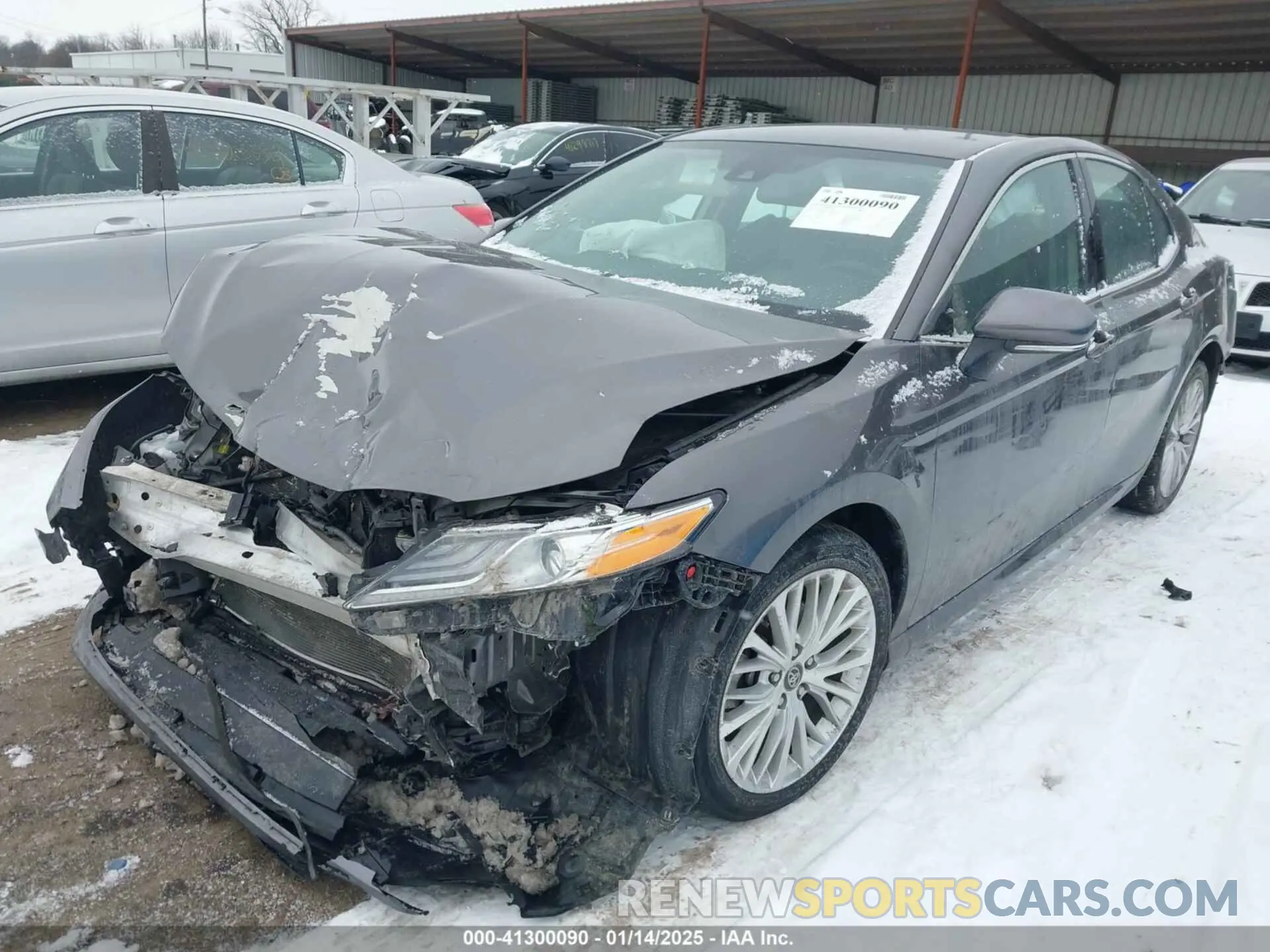 2 Photograph of a damaged car 4T1B11HK2KU794797 TOYOTA CAMRY 2019
