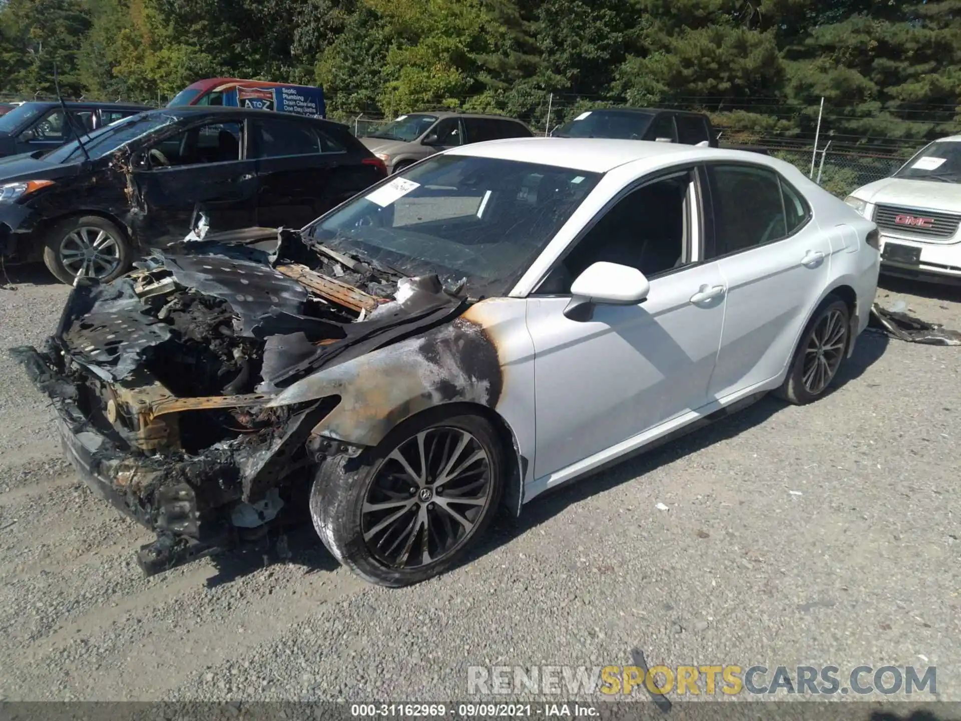 2 Photograph of a damaged car 4T1B11HK2KU799241 TOYOTA CAMRY 2019