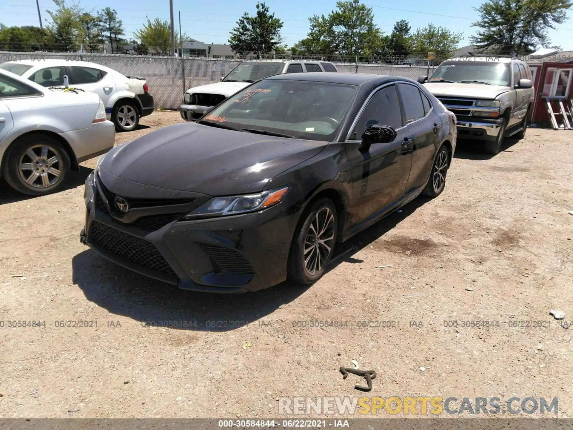 2 Photograph of a damaged car 4T1B11HK2KU799854 TOYOTA CAMRY 2019