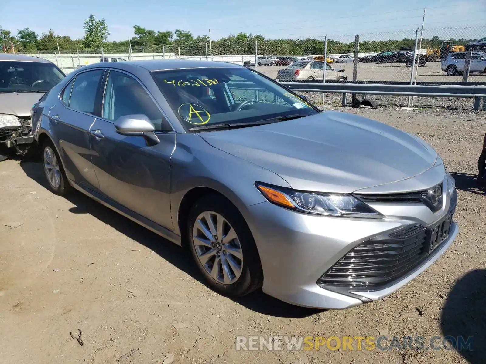 1 Photograph of a damaged car 4T1B11HK2KU802901 TOYOTA CAMRY 2019