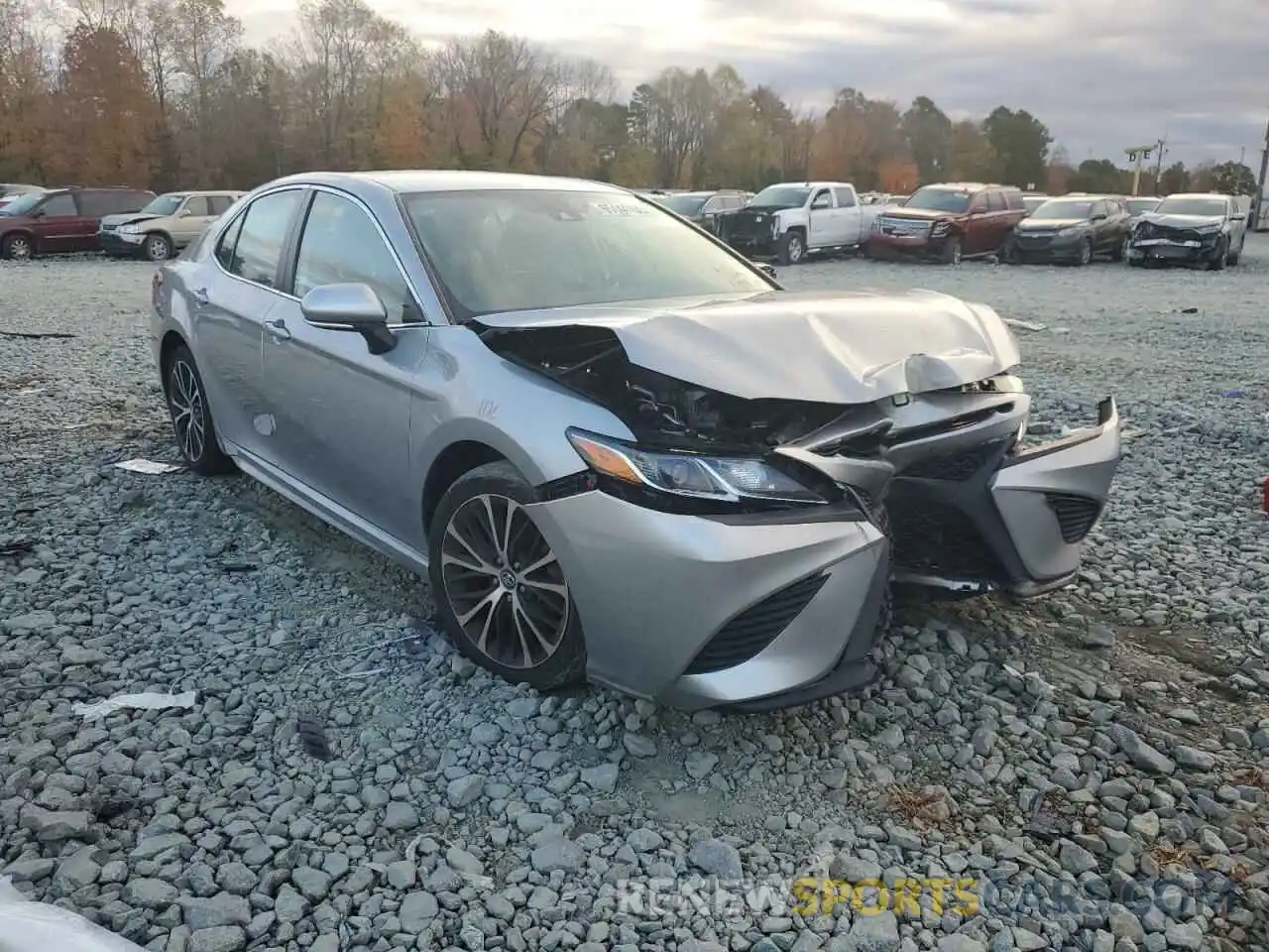 1 Photograph of a damaged car 4T1B11HK2KU803482 TOYOTA CAMRY 2019