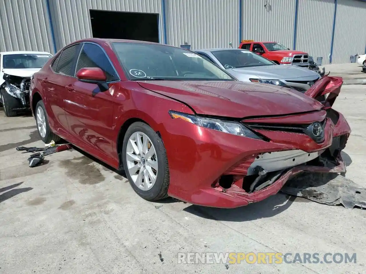 1 Photograph of a damaged car 4T1B11HK2KU804941 TOYOTA CAMRY 2019