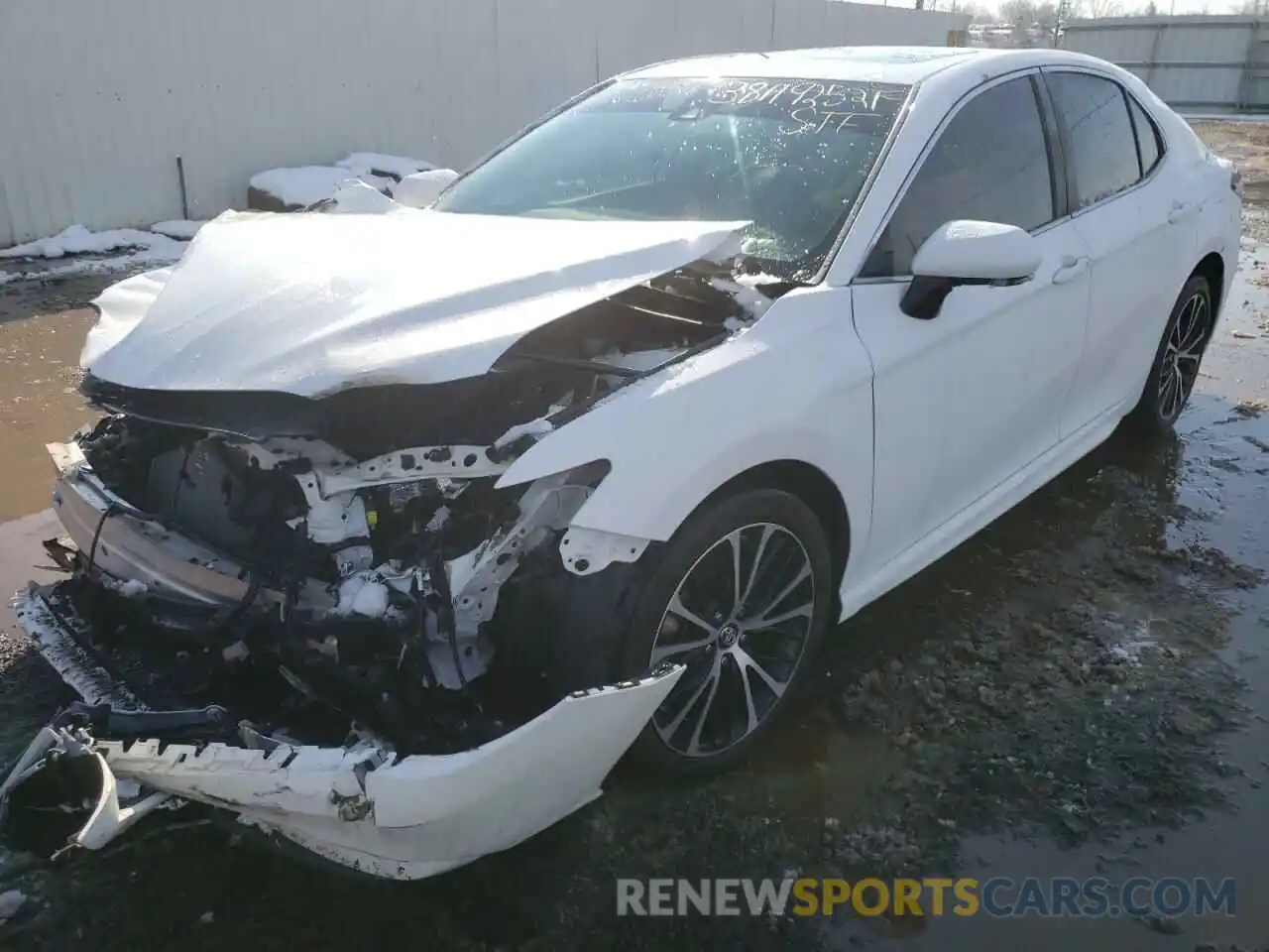 2 Photograph of a damaged car 4T1B11HK2KU809637 TOYOTA CAMRY 2019