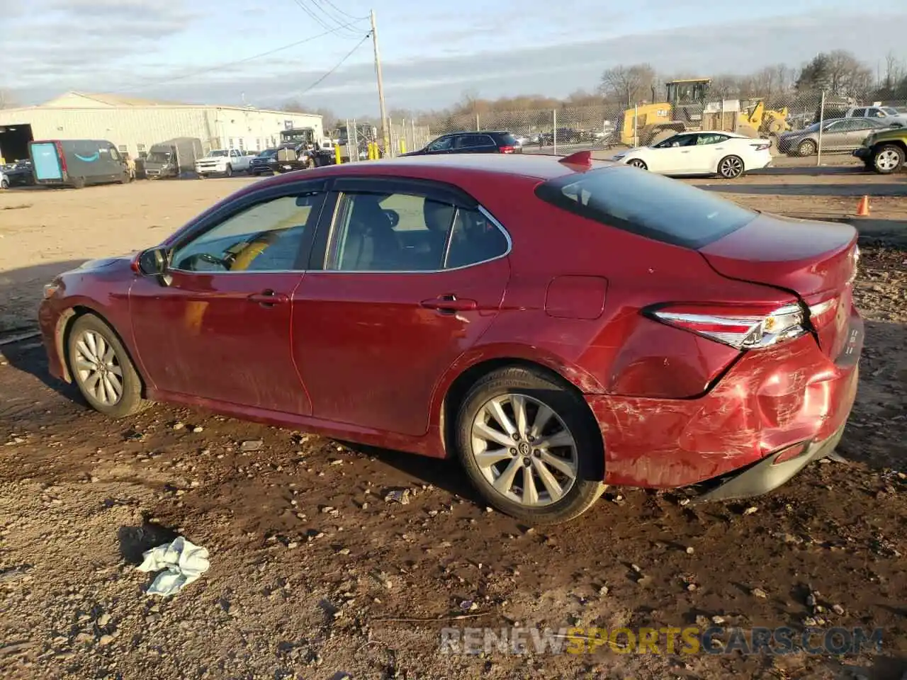 2 Photograph of a damaged car 4T1B11HK2KU811890 TOYOTA CAMRY 2019