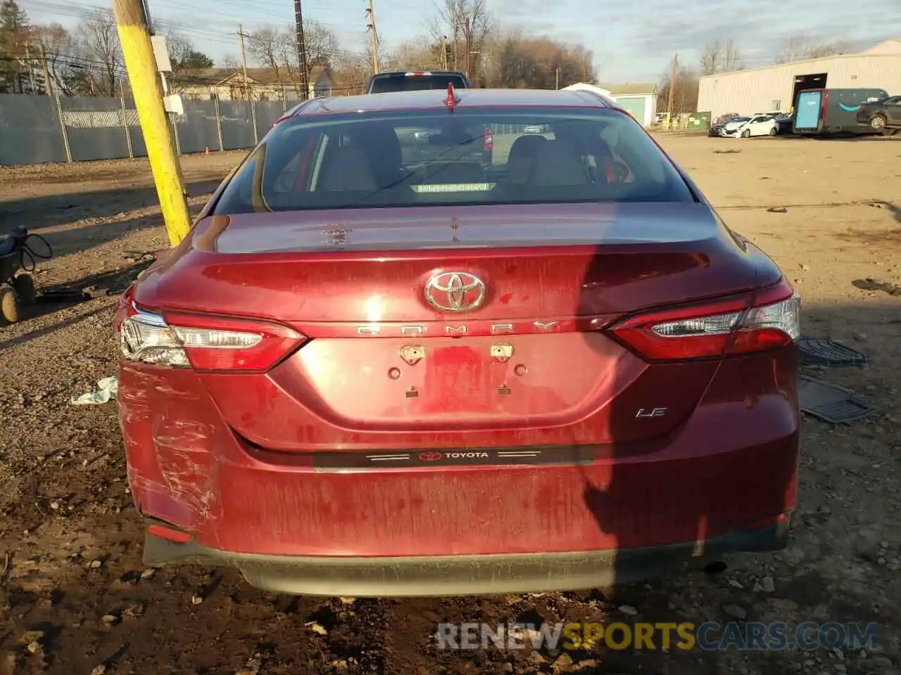 6 Photograph of a damaged car 4T1B11HK2KU811890 TOYOTA CAMRY 2019