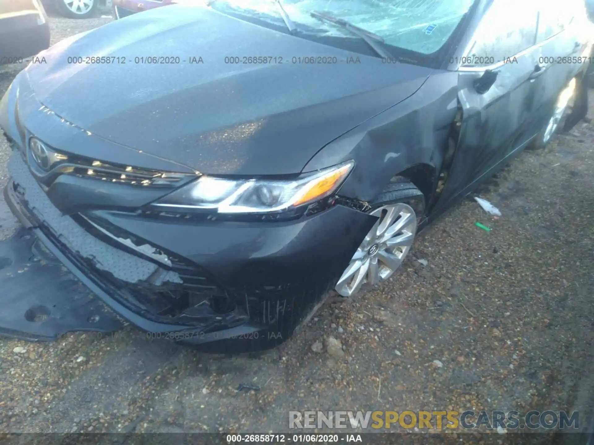 6 Photograph of a damaged car 4T1B11HK2KU812263 TOYOTA CAMRY 2019