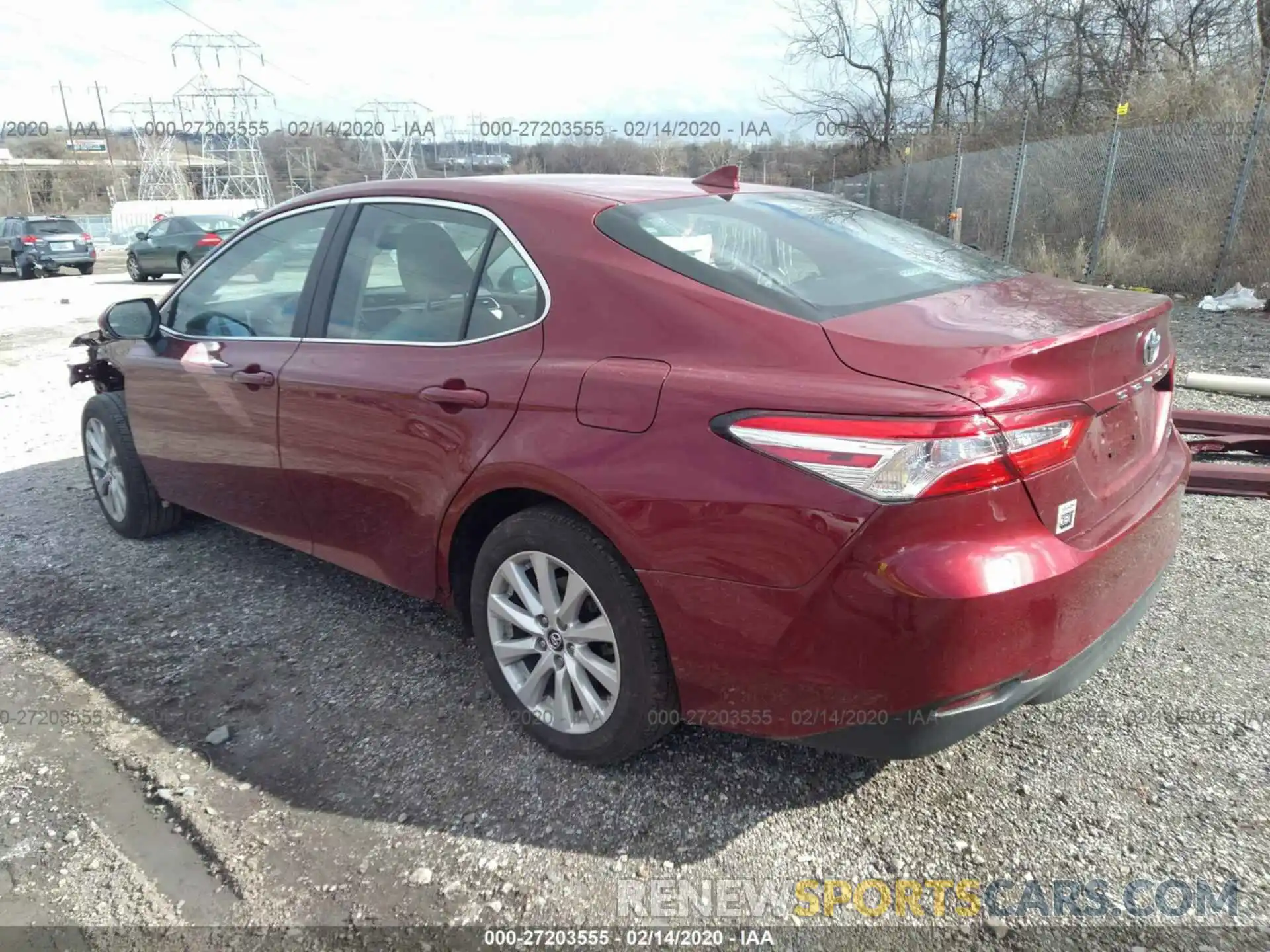 3 Photograph of a damaged car 4T1B11HK2KU813753 TOYOTA CAMRY 2019