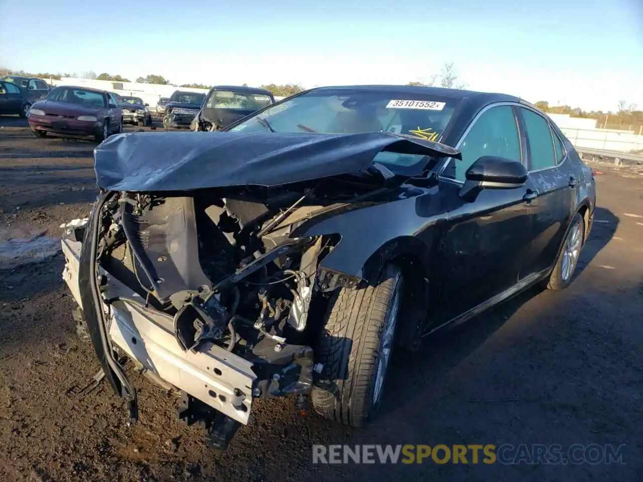 2 Photograph of a damaged car 4T1B11HK2KU815700 TOYOTA CAMRY 2019