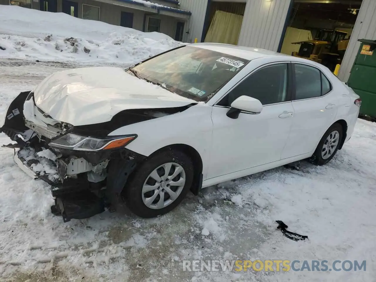 1 Photograph of a damaged car 4T1B11HK2KU818757 TOYOTA CAMRY 2019