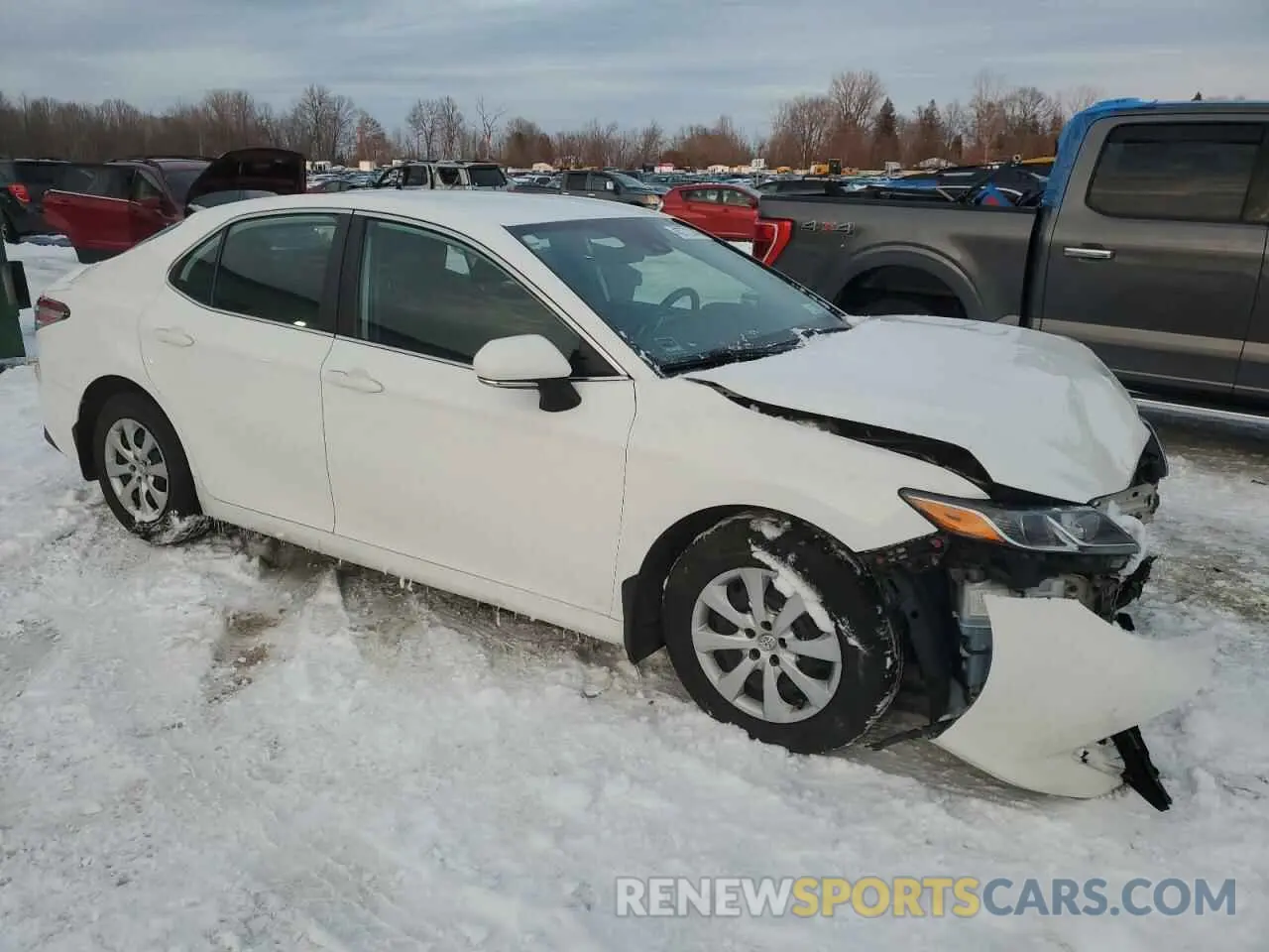 4 Photograph of a damaged car 4T1B11HK2KU818757 TOYOTA CAMRY 2019