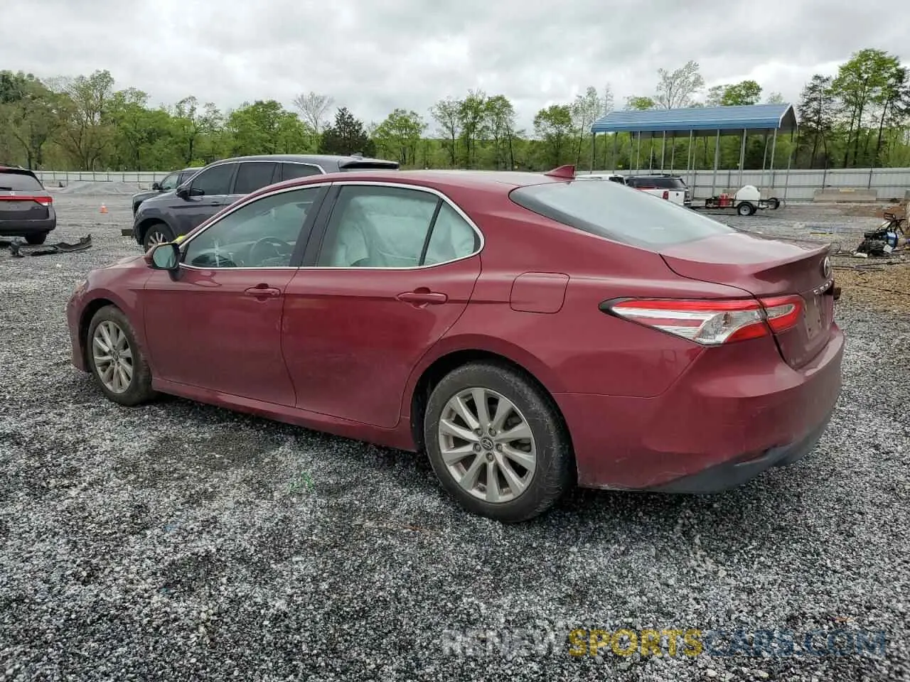 2 Photograph of a damaged car 4T1B11HK2KU819195 TOYOTA CAMRY 2019