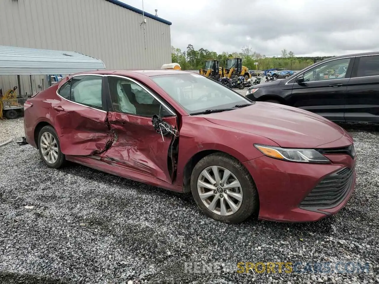 4 Photograph of a damaged car 4T1B11HK2KU819195 TOYOTA CAMRY 2019