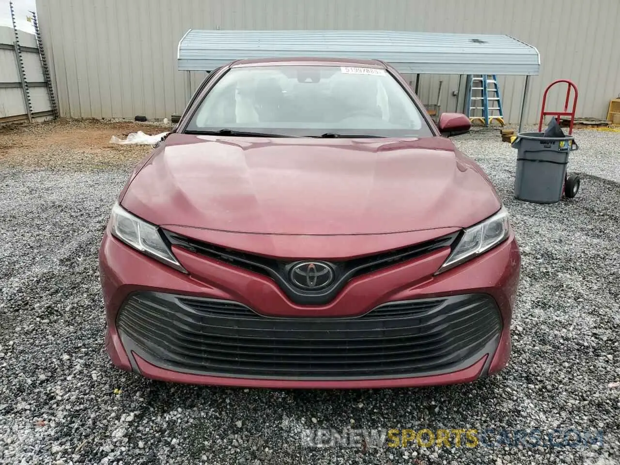 5 Photograph of a damaged car 4T1B11HK2KU819195 TOYOTA CAMRY 2019