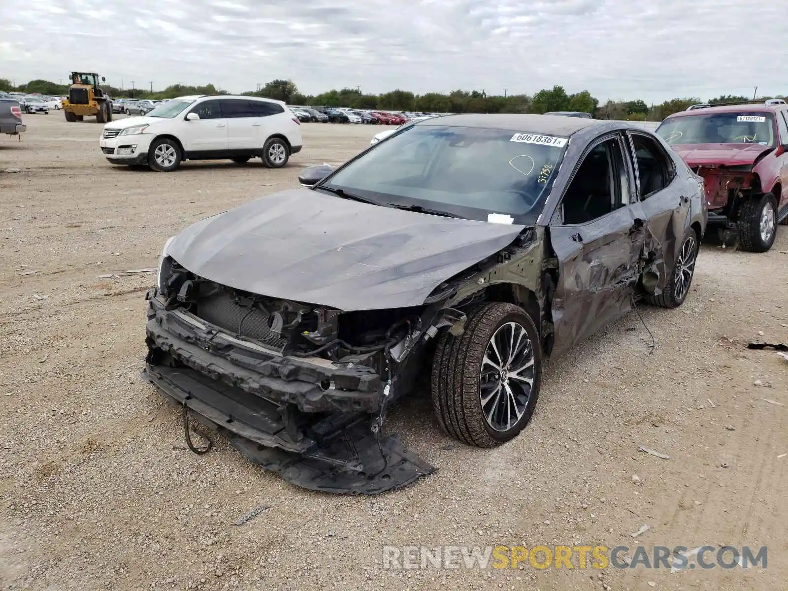 2 Photograph of a damaged car 4T1B11HK2KU819231 TOYOTA CAMRY 2019