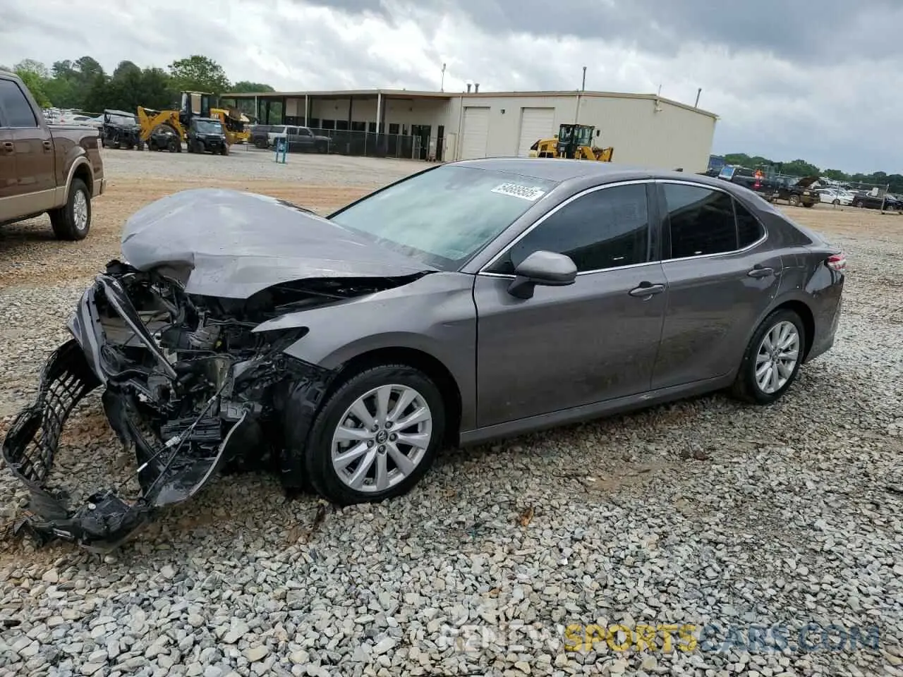 1 Photograph of a damaged car 4T1B11HK2KU822419 TOYOTA CAMRY 2019