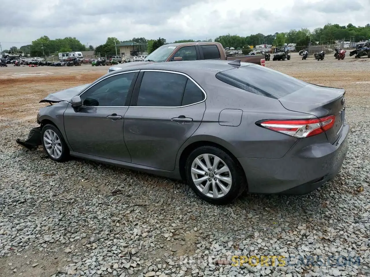 2 Photograph of a damaged car 4T1B11HK2KU822419 TOYOTA CAMRY 2019