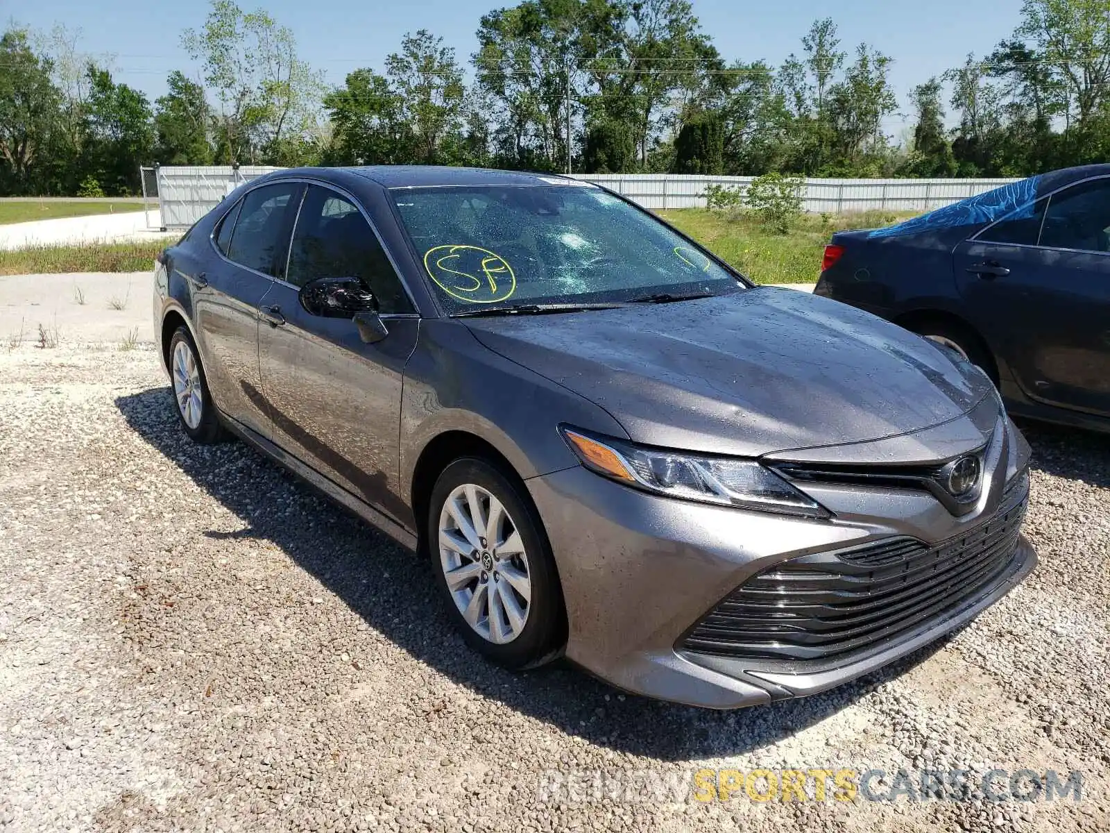 1 Photograph of a damaged car 4T1B11HK2KU825692 TOYOTA CAMRY 2019