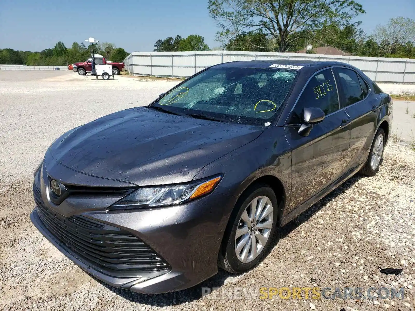 2 Photograph of a damaged car 4T1B11HK2KU825692 TOYOTA CAMRY 2019