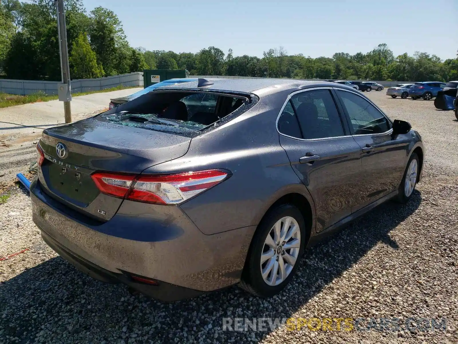 4 Photograph of a damaged car 4T1B11HK2KU825692 TOYOTA CAMRY 2019