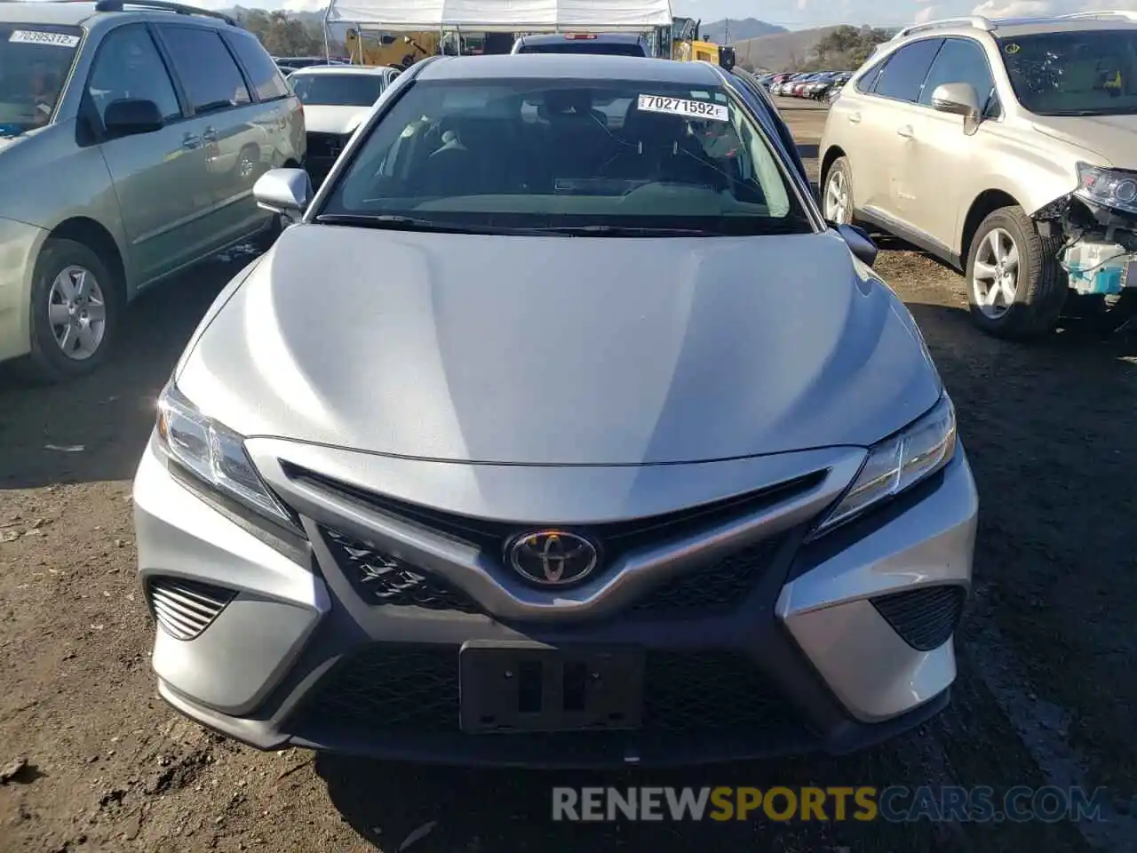 5 Photograph of a damaged car 4T1B11HK2KU834697 TOYOTA CAMRY 2019