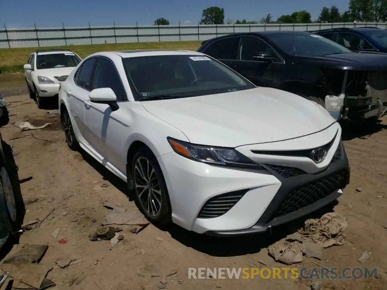 1 Photograph of a damaged car 4T1B11HK2KU835574 TOYOTA CAMRY 2019