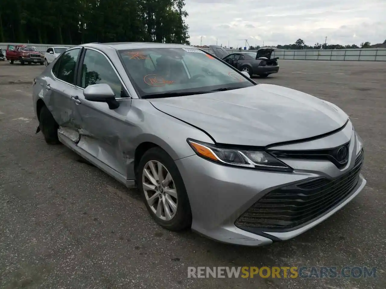 1 Photograph of a damaged car 4T1B11HK2KU835669 TOYOTA CAMRY 2019