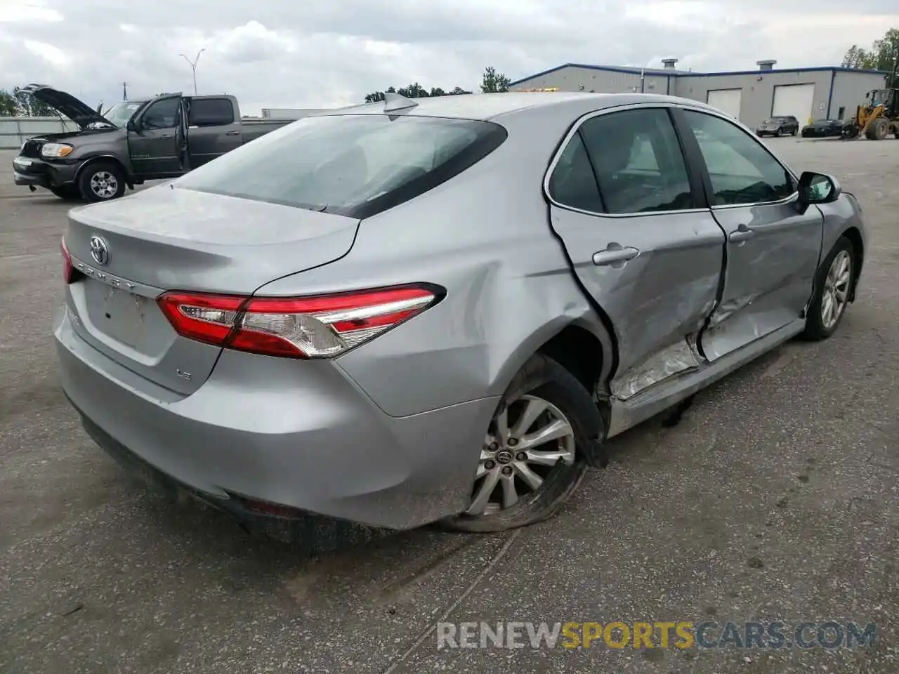 4 Photograph of a damaged car 4T1B11HK2KU835669 TOYOTA CAMRY 2019